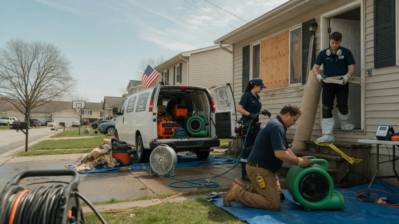 Water Damage Restoration in Derby, IN near me